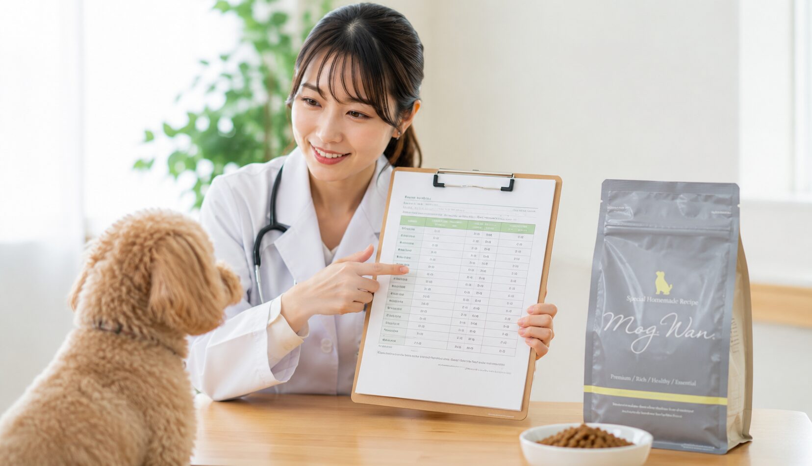 モグワンの成分・原材料を獣医師が解説|成分表から分かることと注意点